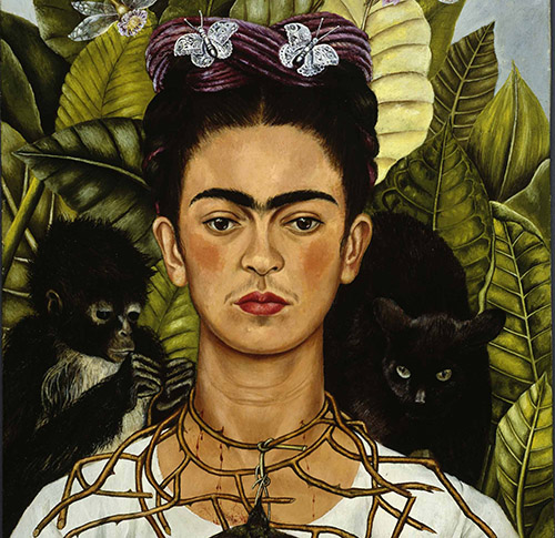 Autoritratto di Frida Kahlo.